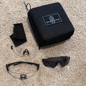 Oakley Standard Issue Tombstone Shooting Glasses with Black Case